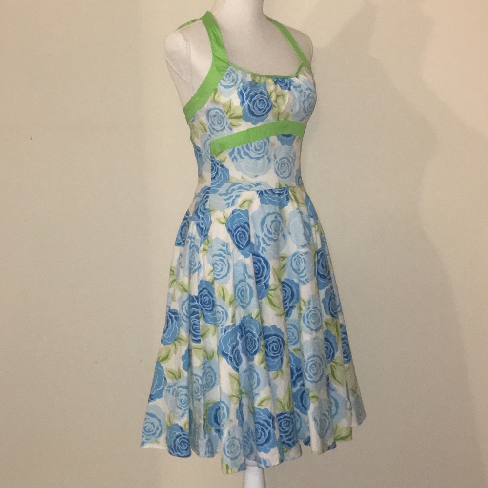 Pinup Girl Halter Sundress